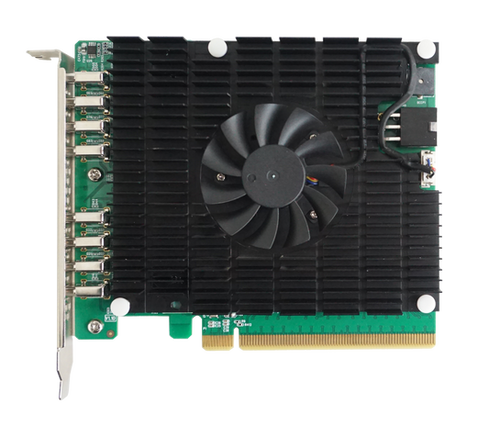 RocketU 1488C PCIe 3.0 x16 USB 3.2 20Gb/s Host Controller