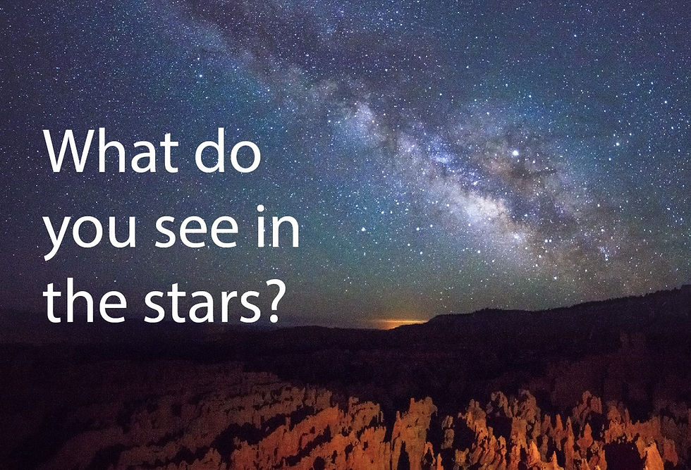 Night sky over Bryce Canyon