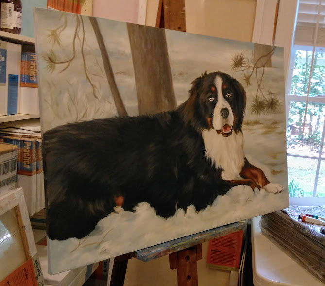 Thumbnail: Extra Large Custom Painting Hand Painted