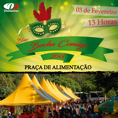 MAIS NOVIDADES NO PRÉ-CARNAVAL E NO CARNAVAL DO CLUBE PALMEIRAS !!!