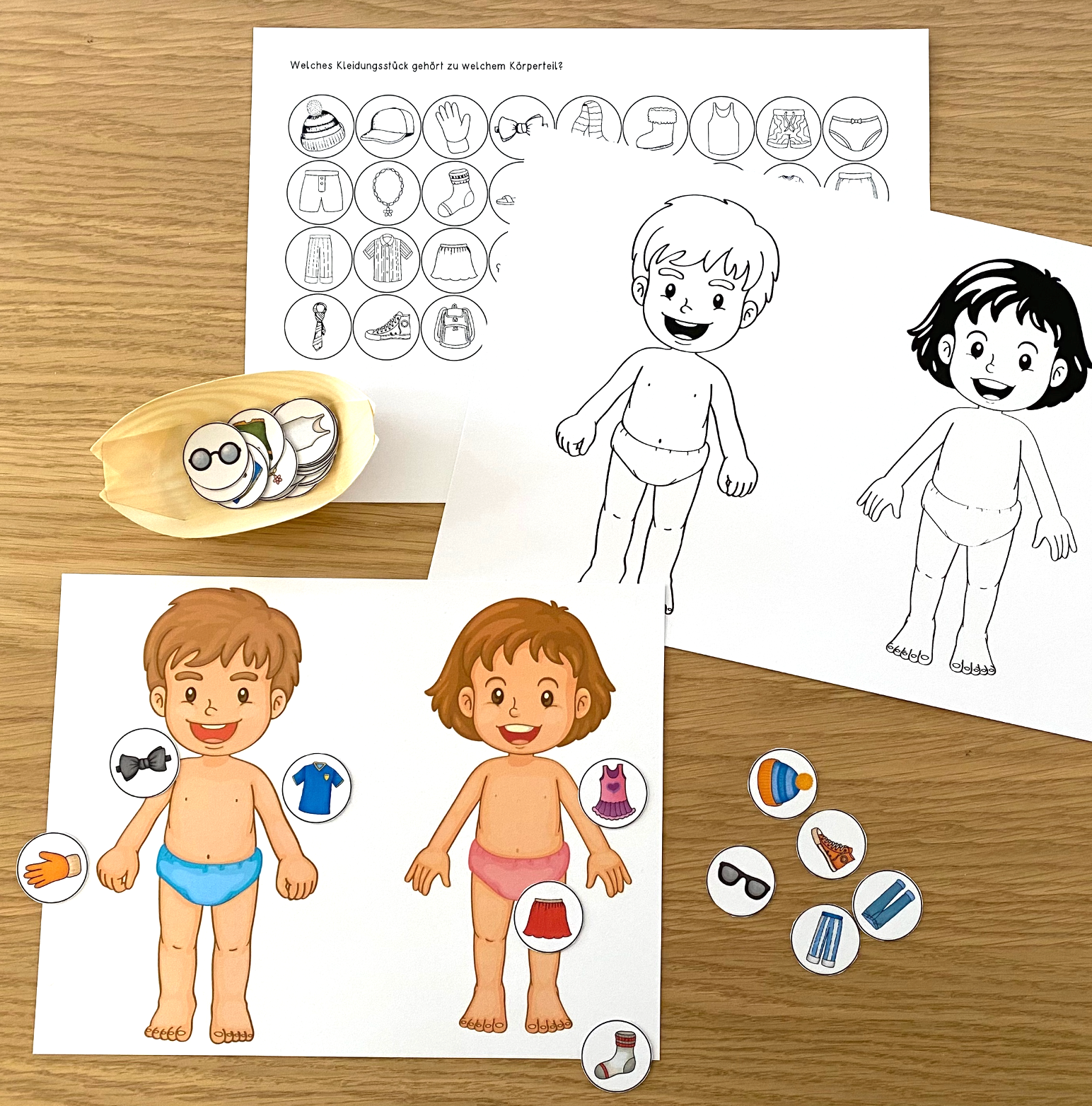 Mein Körper – Kleidungsstücke