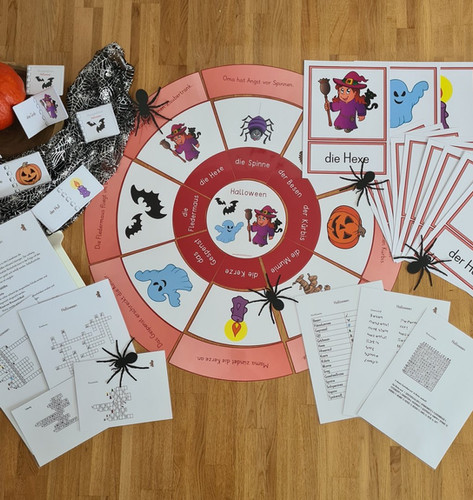 Wortschatz HALLOWEEN - Materialpaket | SLL