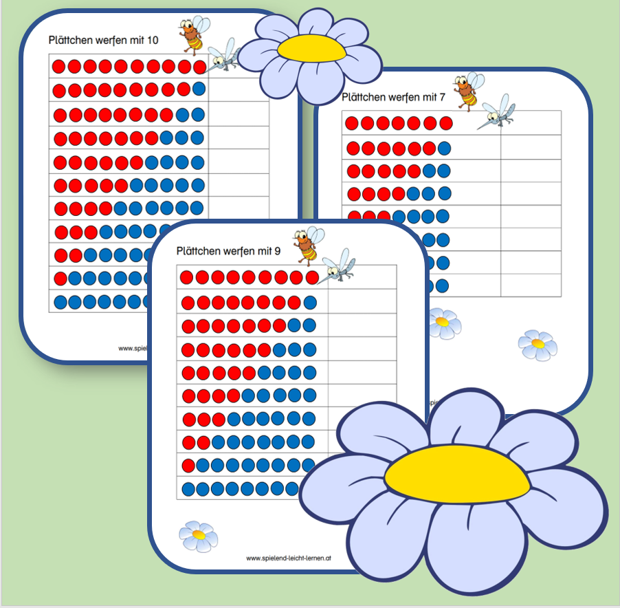 Plättchen werfen