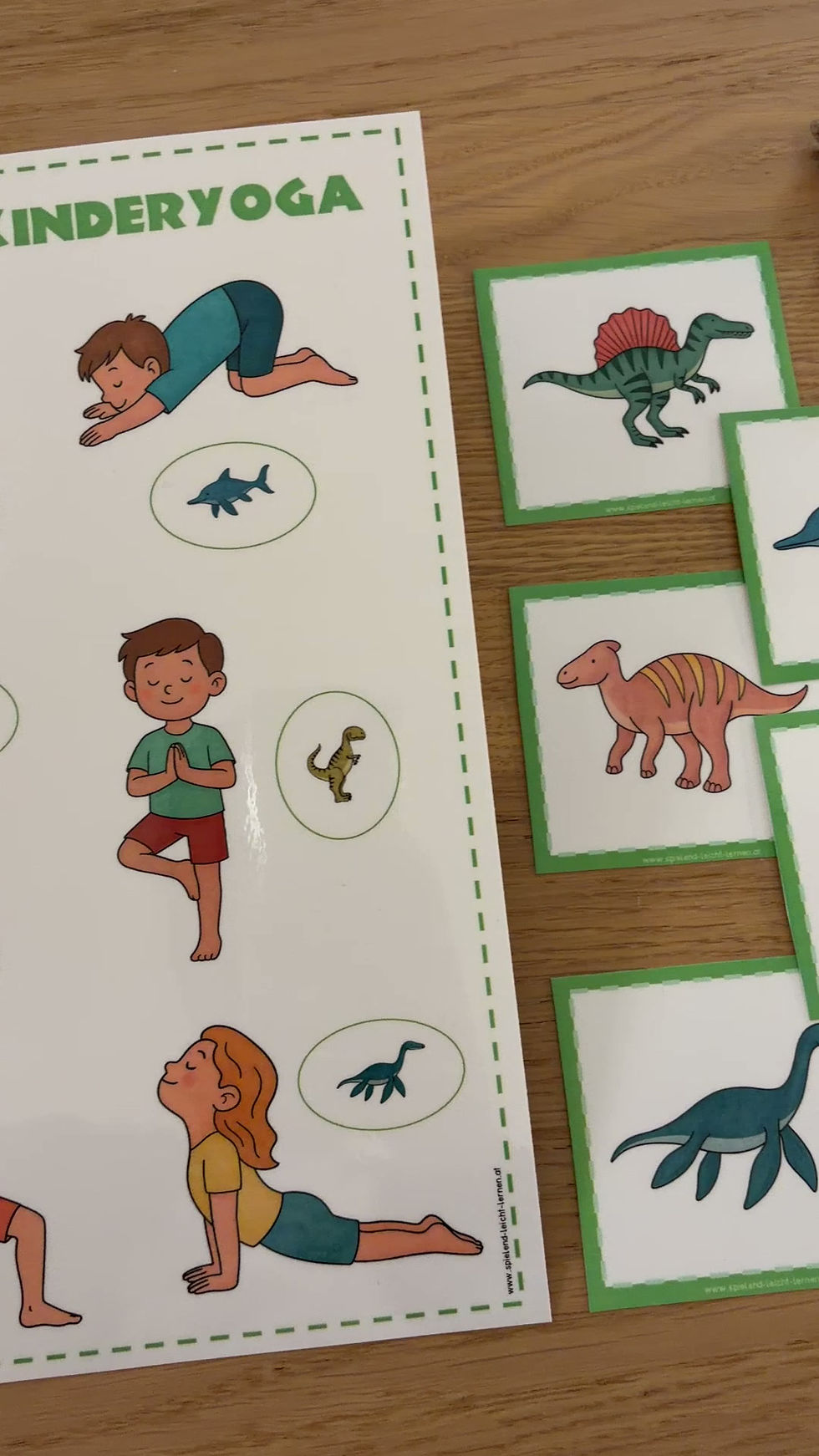 Miniaturbild: Dinosaurier Yoga (Bewegtes Lernen)