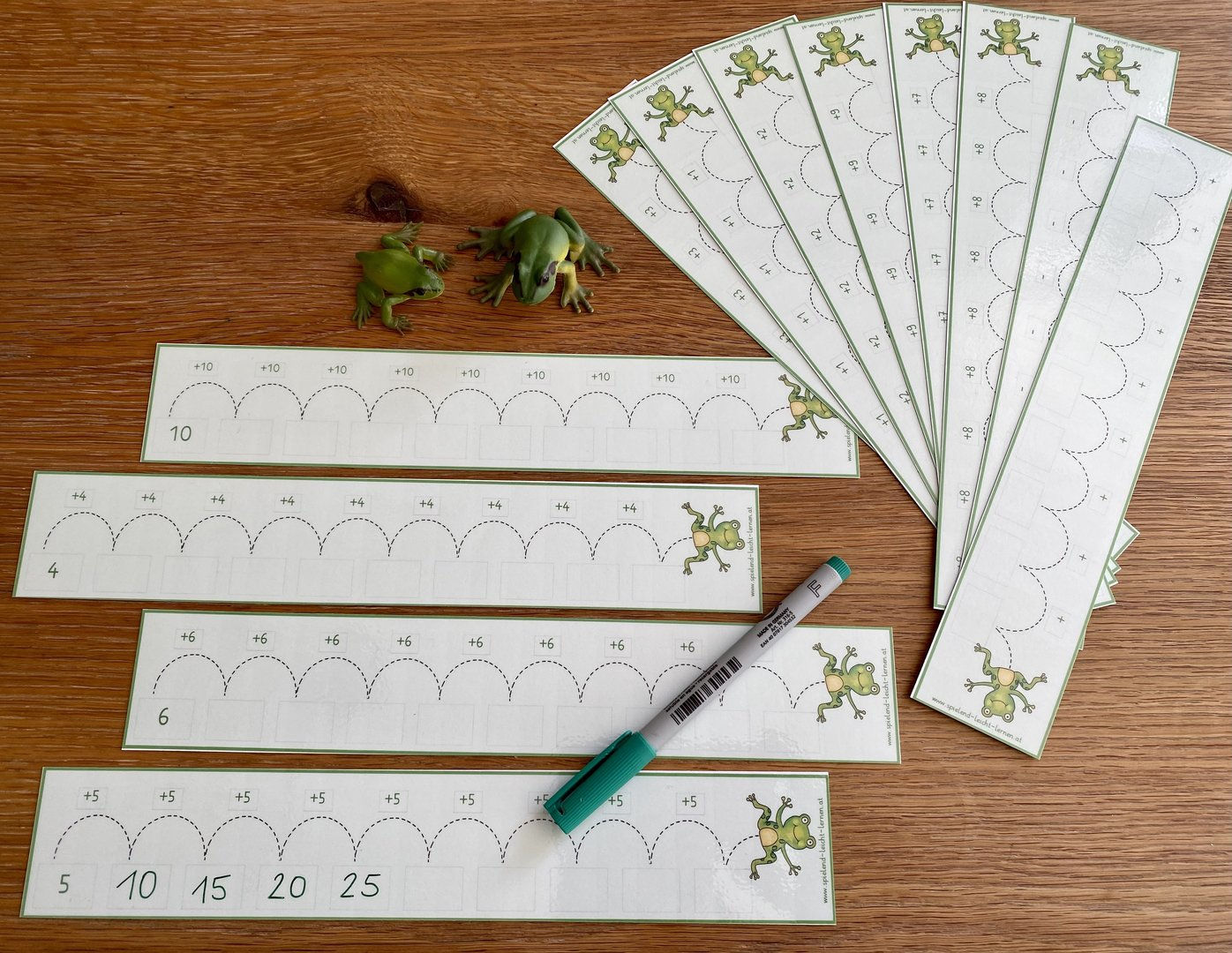 Hüpfaufgaben (Malreihen)