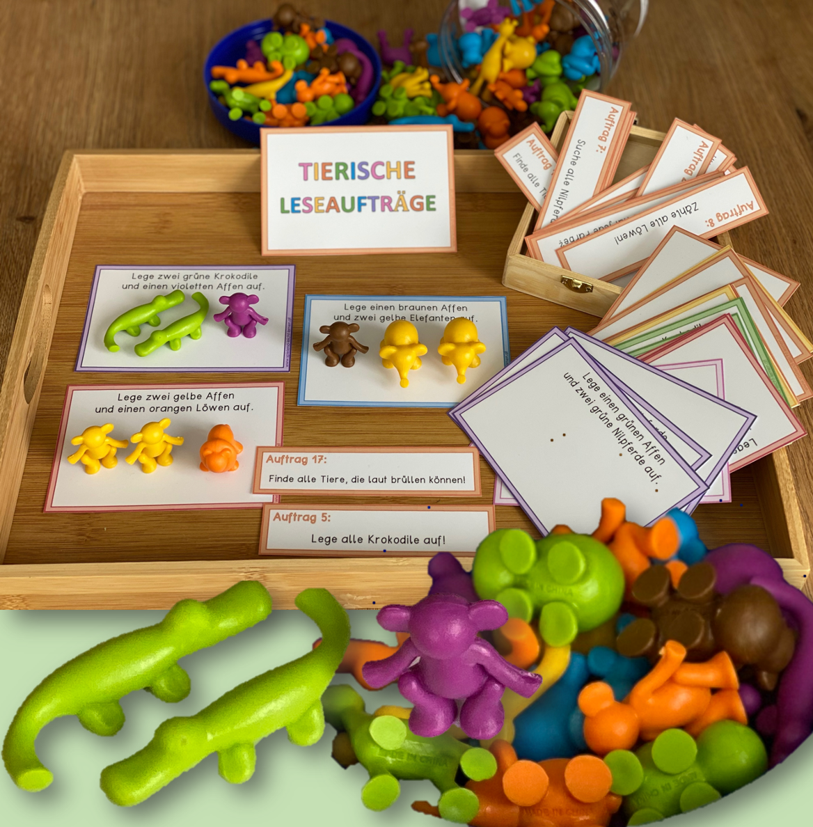 Tierische Leseaufträge