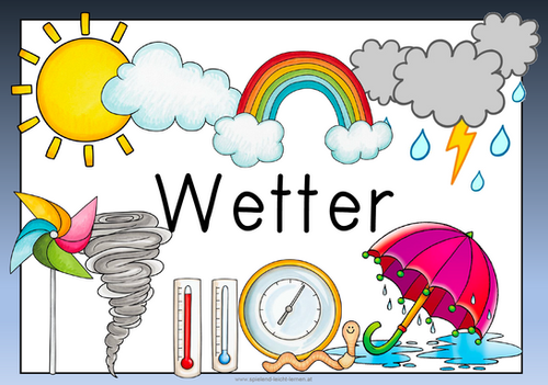 Wetter - Themenplakat | SLL