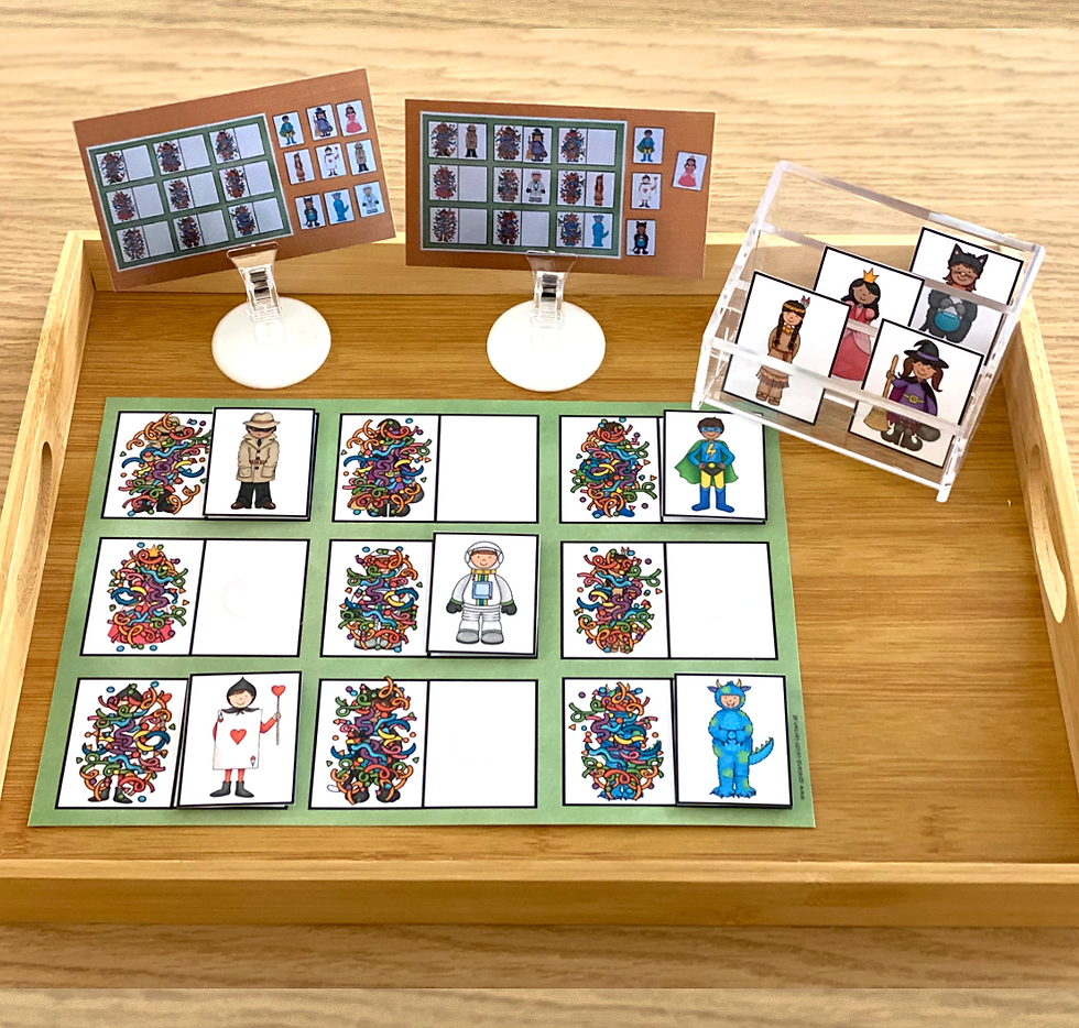 Wer hat sich versteckt?