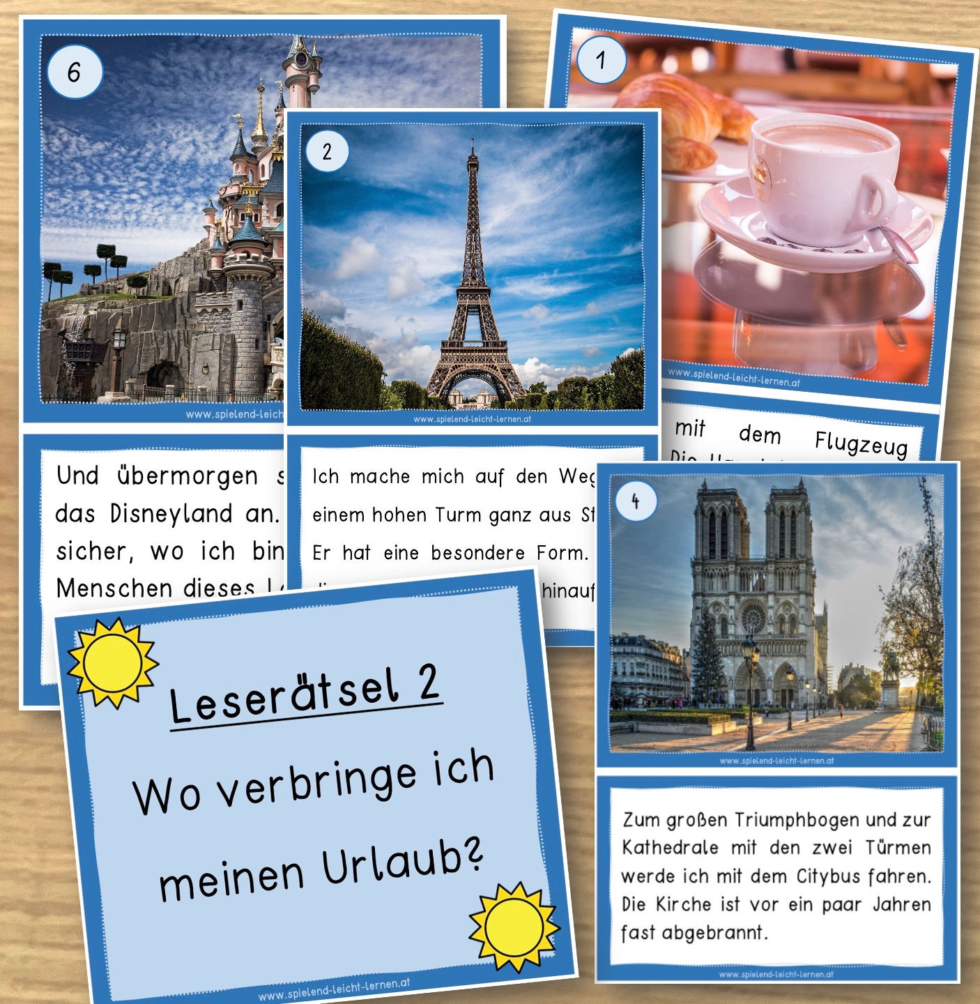 Reiserätsel – Urlaub in Paris - Leserätsel 2