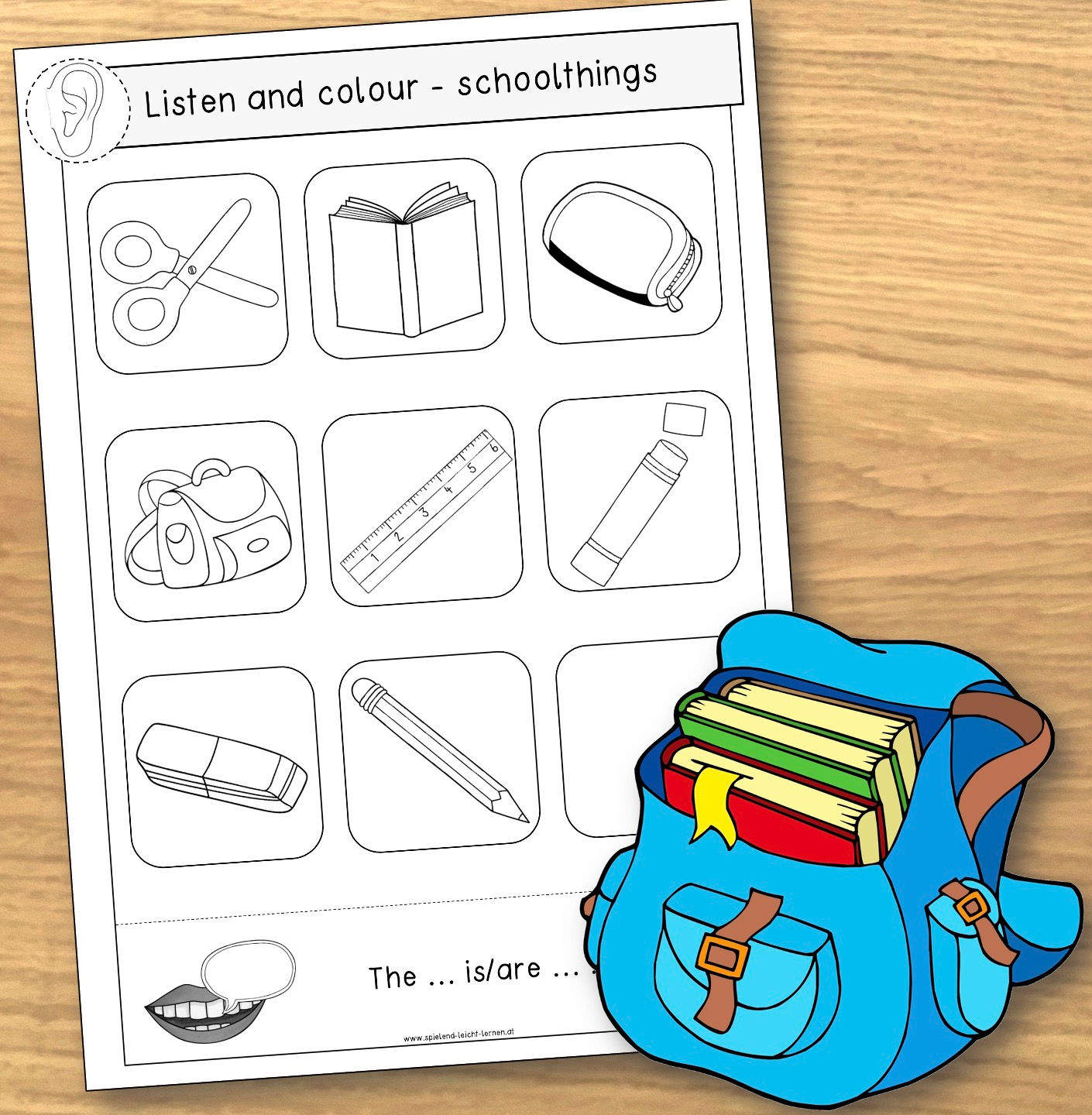 Schoolthings Kopiervorlage