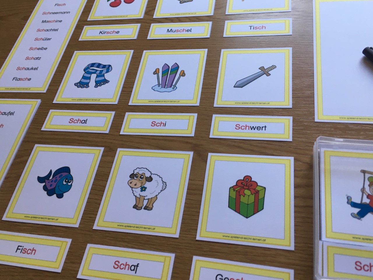 Phonogrammschachtel SCH