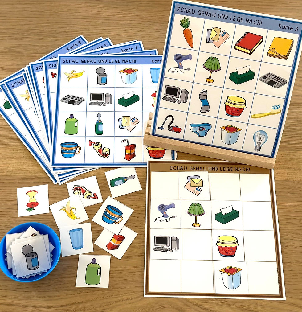 Müll – Schau genau! (Raumlageorientierung)