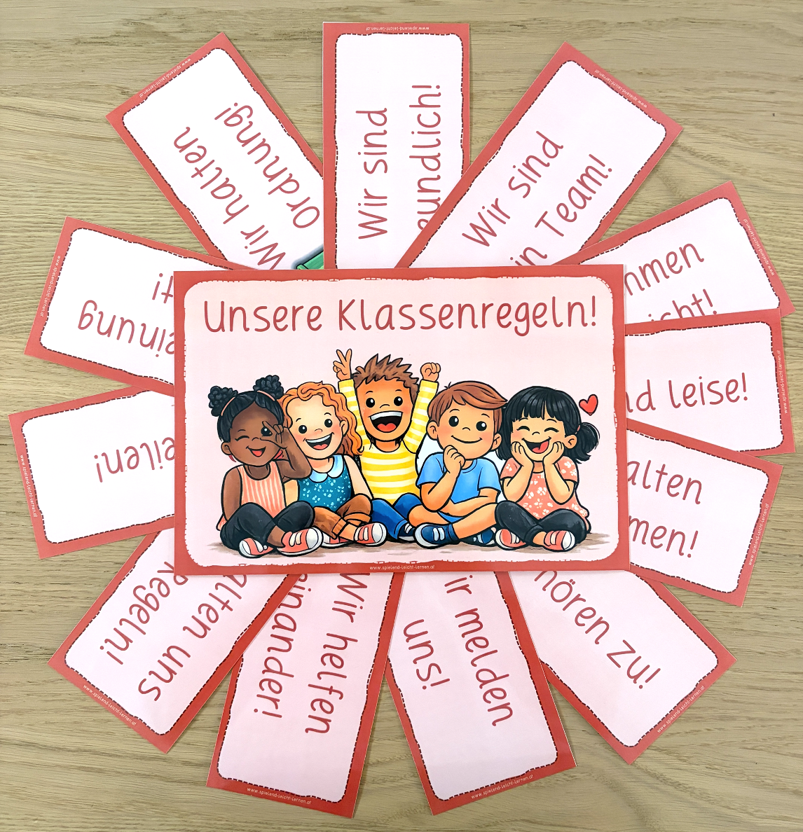 Zum Bilderbuch Genug gebrüllt Löwe Klassenregeln
