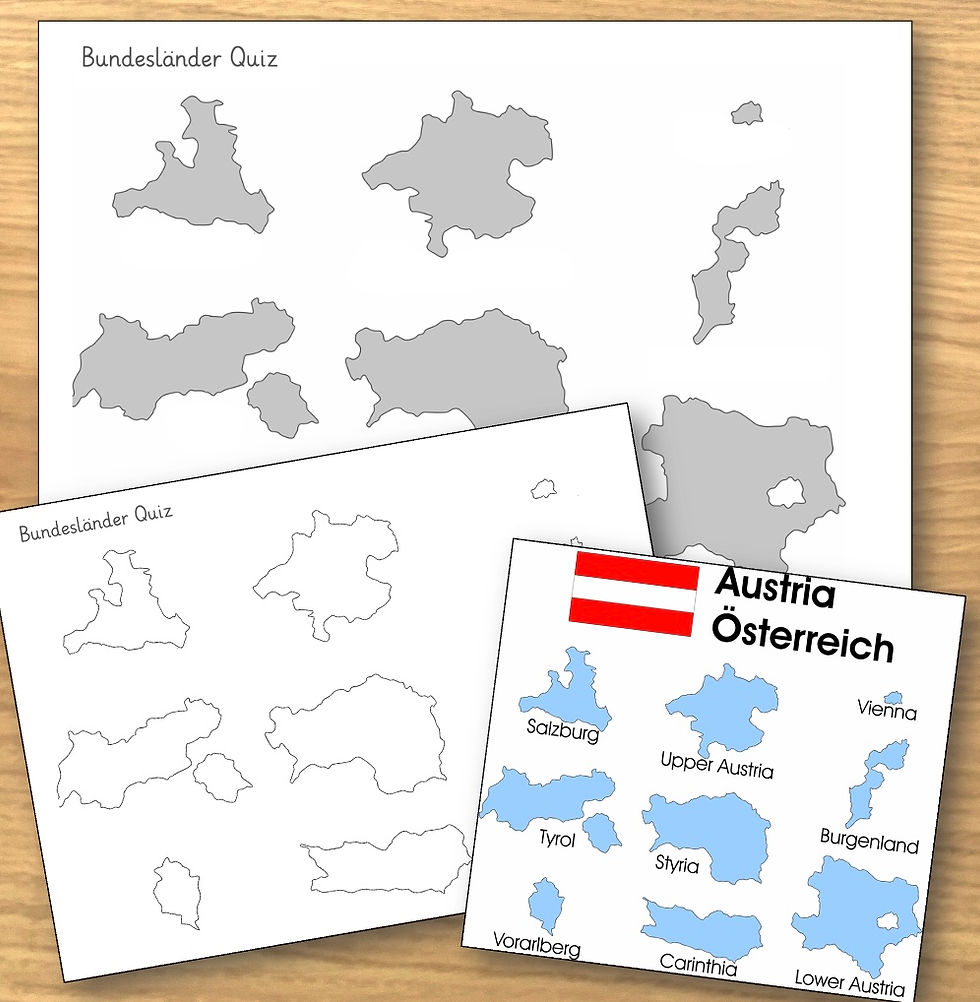 Bundesländer von Österreich - Quiz