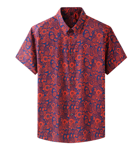 Bohemian Floral Shirt for Men (One Piece)
