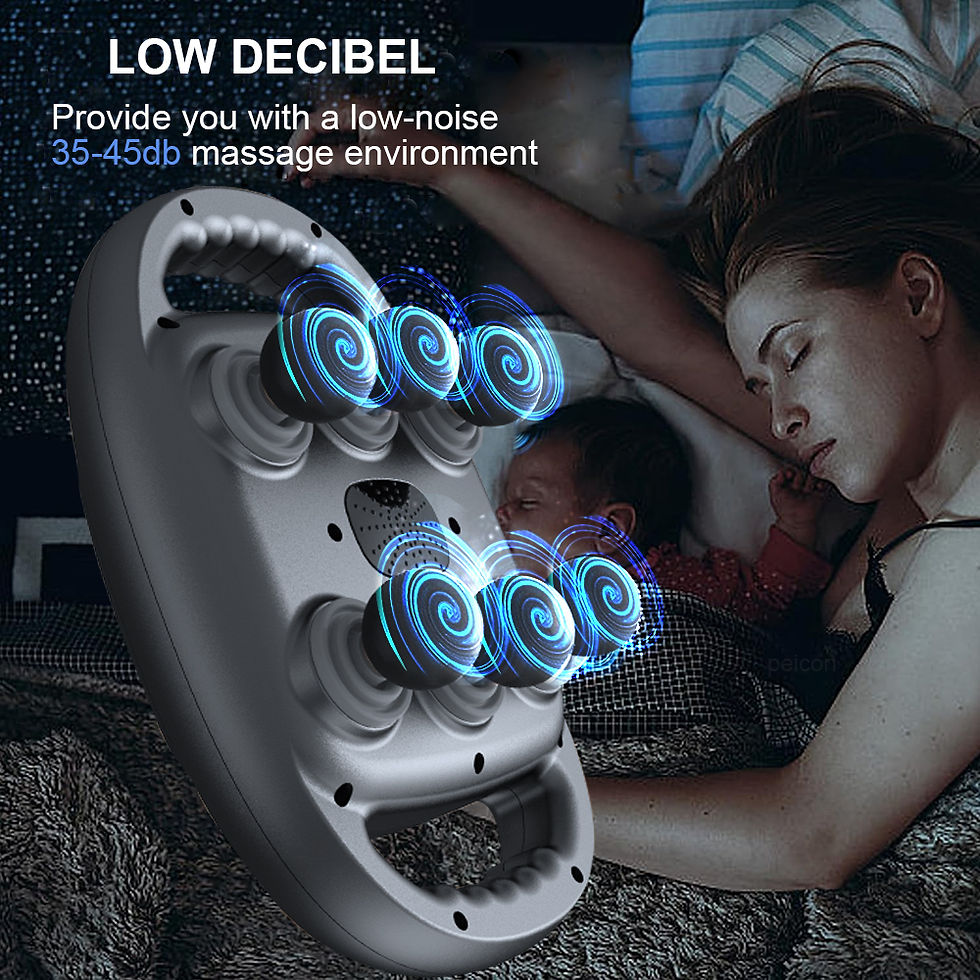 Thumbnail: Fascia 6 Head Gun Muscle Massager Gun High Frequency Back Waist Massage