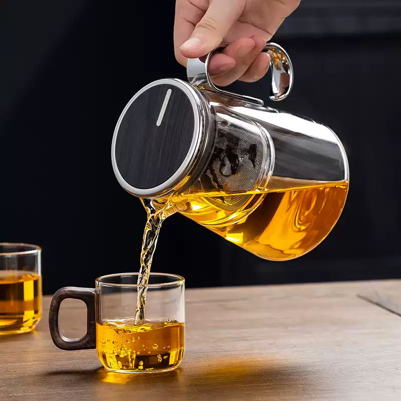 Thumbnail: Teapot with Glass Filter, Tea Maker, Premium Gift Box, 700ml