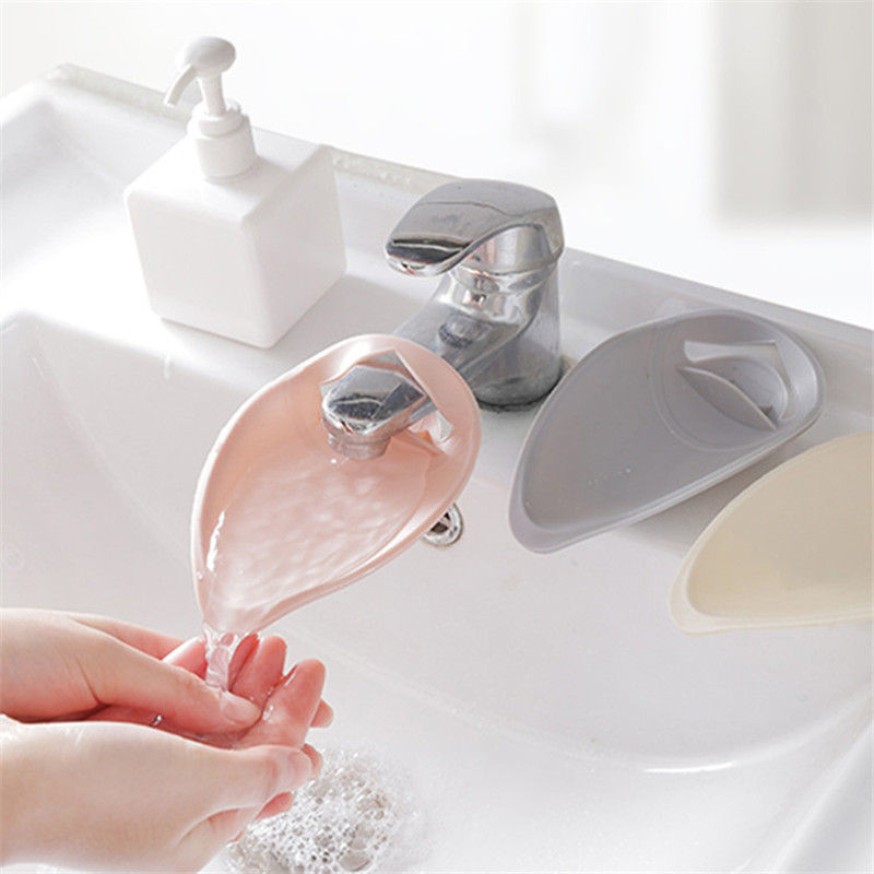 Thumbnail: Cute Cartoon Faucet Extender for Kids Hand Washing In Bathroom Sink Accessories 