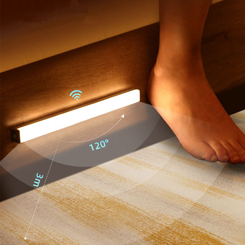 Thumbnail: Motion Sensor Light Wireless LED Night Light Type C Rechargeable Light Cabinet