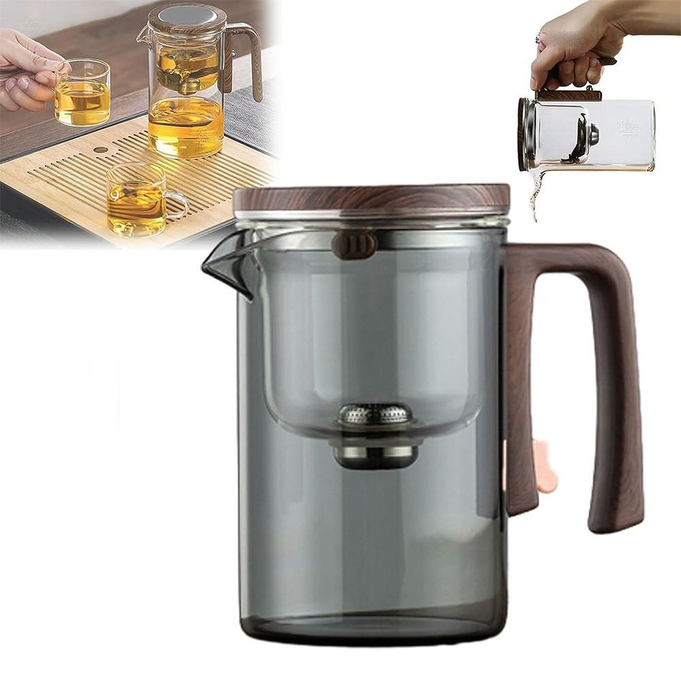 Thumbnail: Hot Teapot Glass Automatic Separation Automatic Tea Pot Magnetic Filtration
