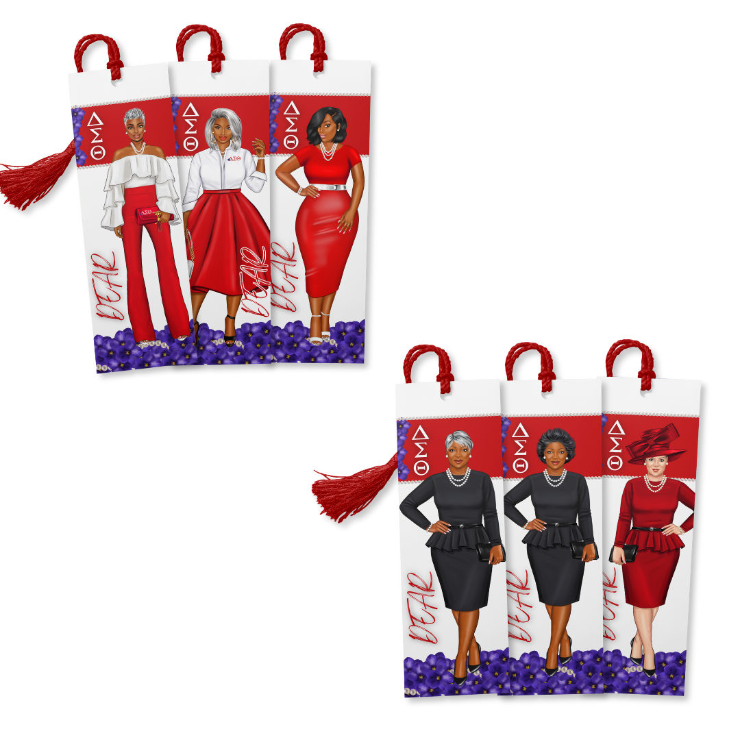 DST Bookmark Set (6): Delta Dears
