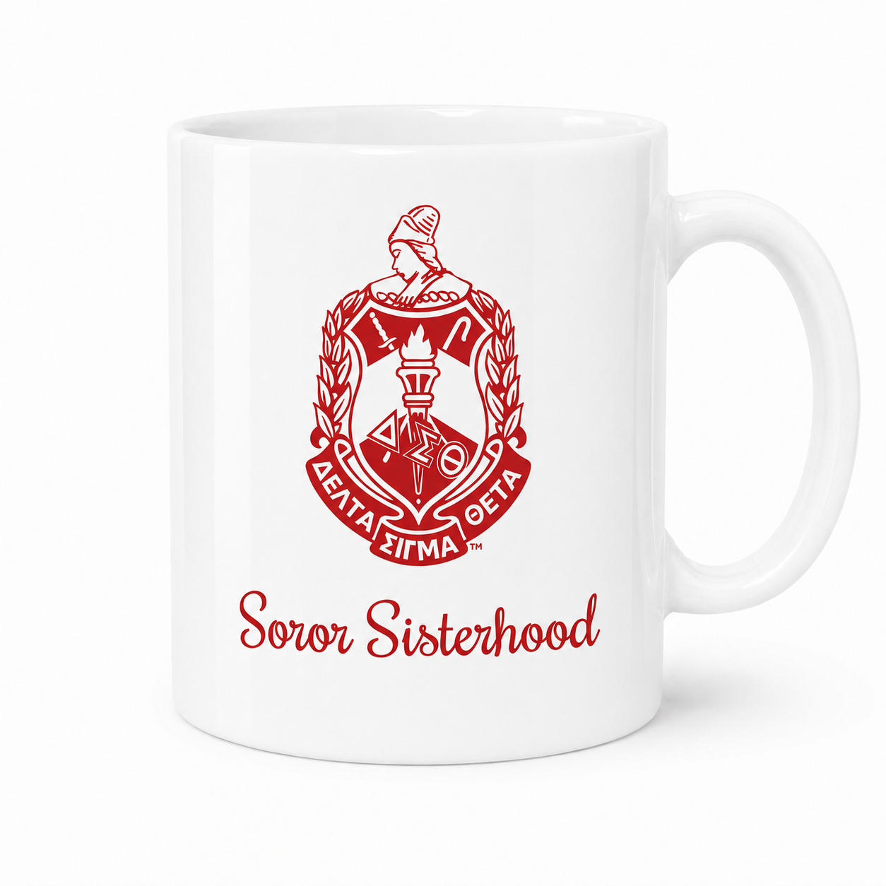 Delta Personalized Crest Mug