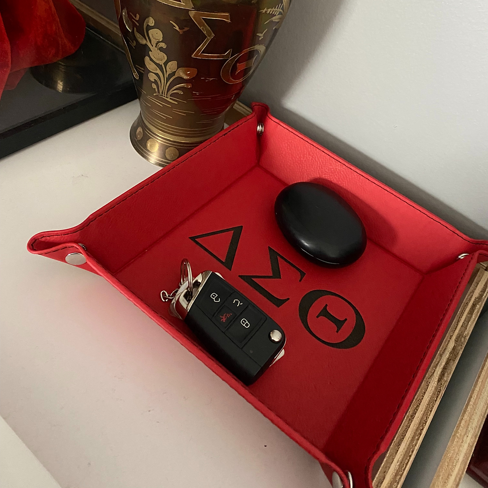 Thumbnail: DST Leatherette Valet Tray 