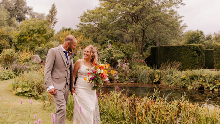 Jen & Adam's Intimate Garden Wedding
