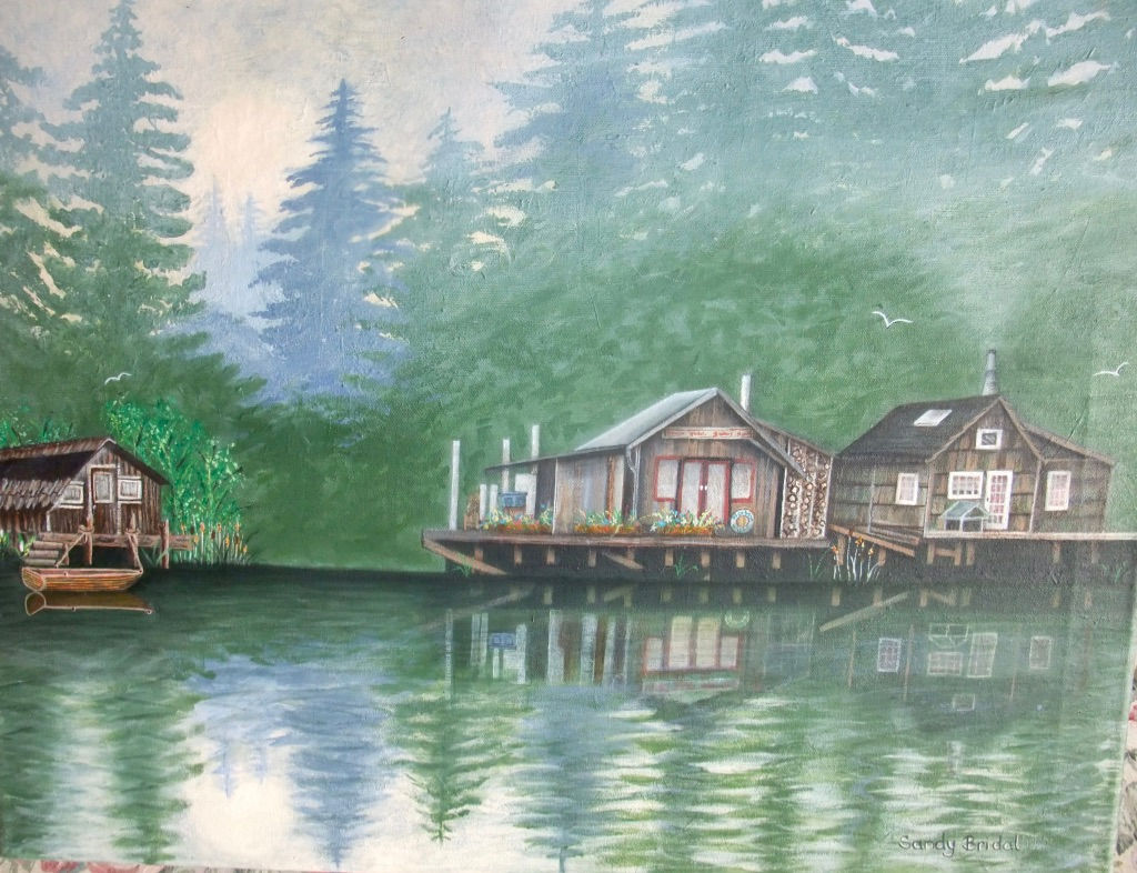 COOL WATERS AT FINNS SLOUGH, B.C.