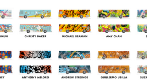 City Art Bus Finalists Announced and Public Voting Open