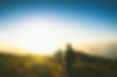 Hiking in Sunset