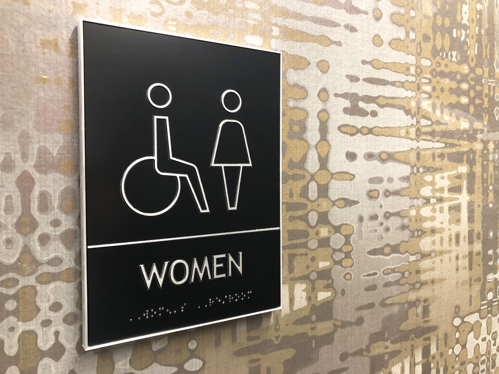 Restroom Signage