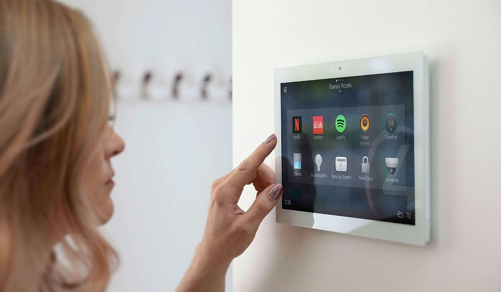 control4 touch screen intercom