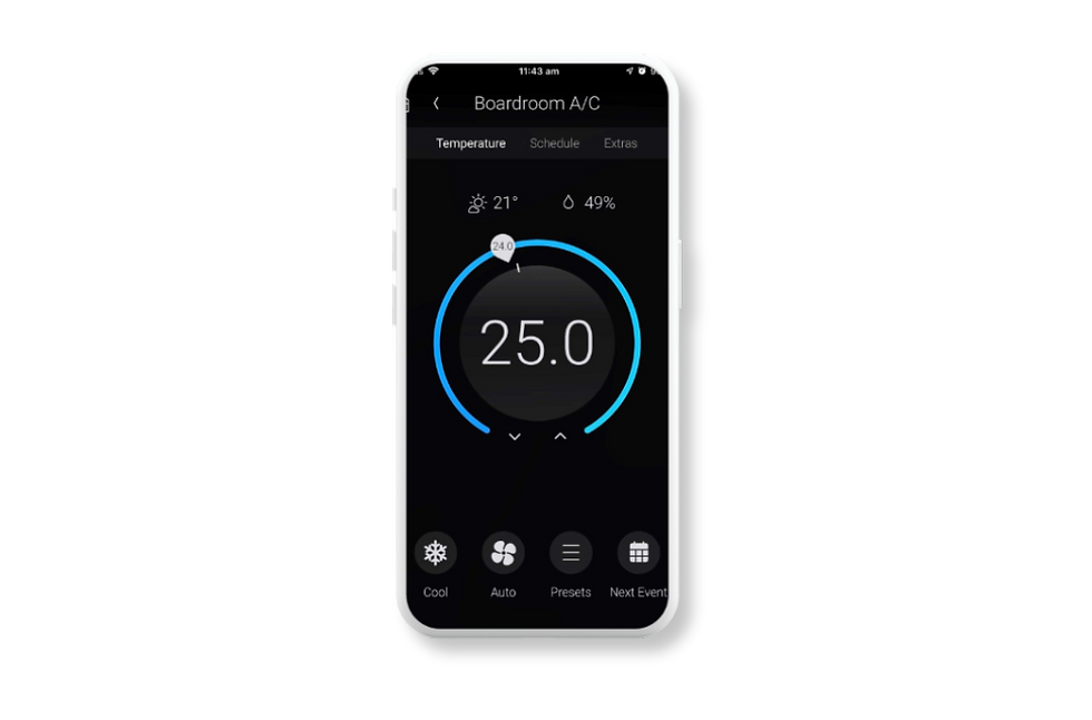 contorl4 smart home climate control