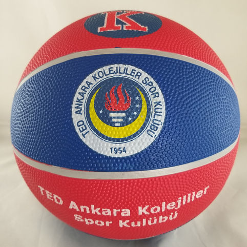 Ted Ankara logo printed basketball ball