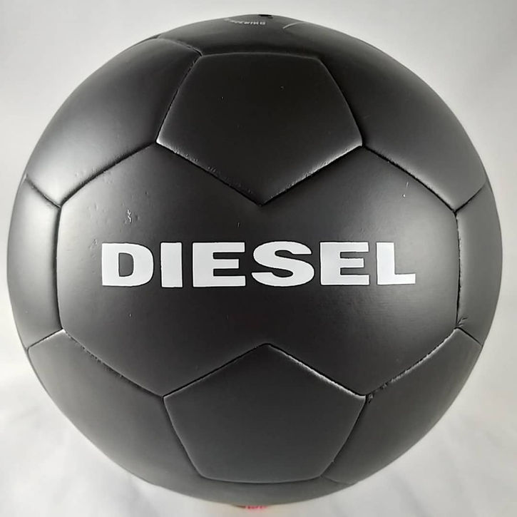 Diesel logo printed soccerball