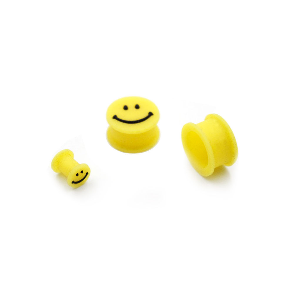 Plug Emoji Smile Giallo