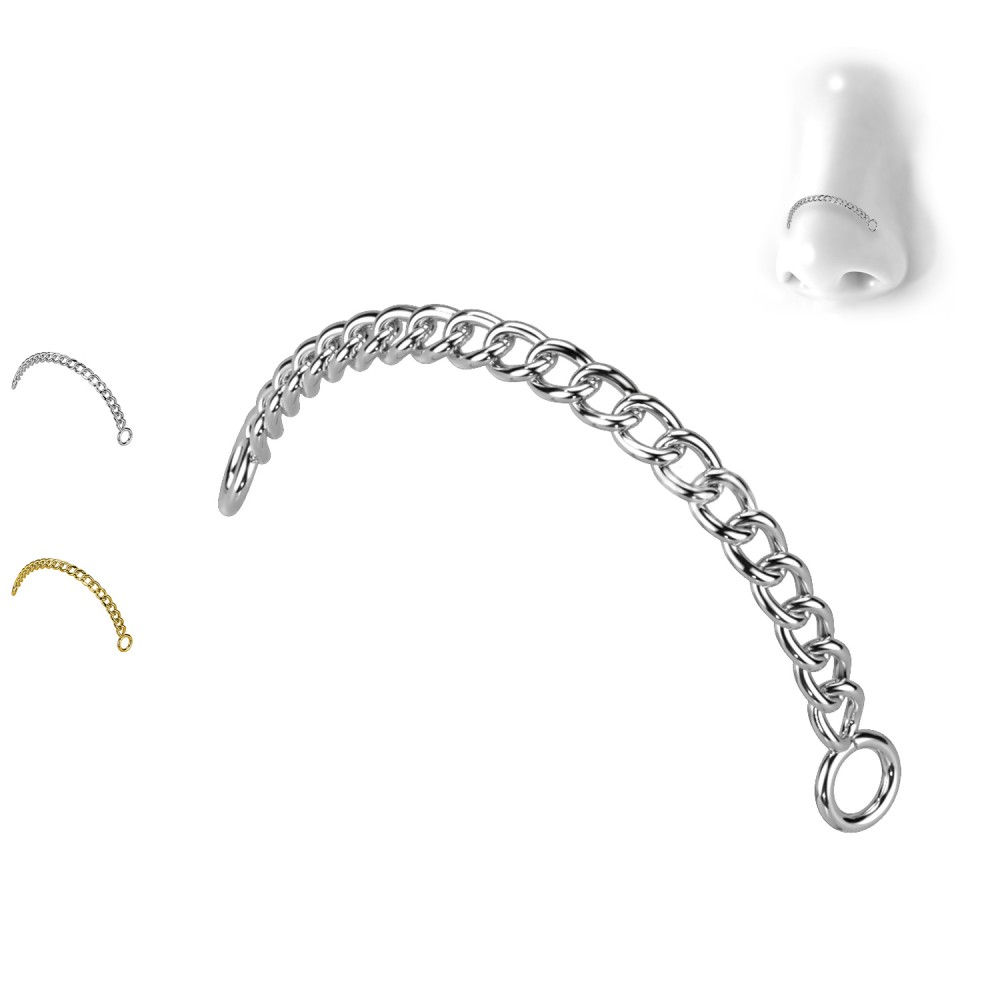 Catena Nasale in Acciaio