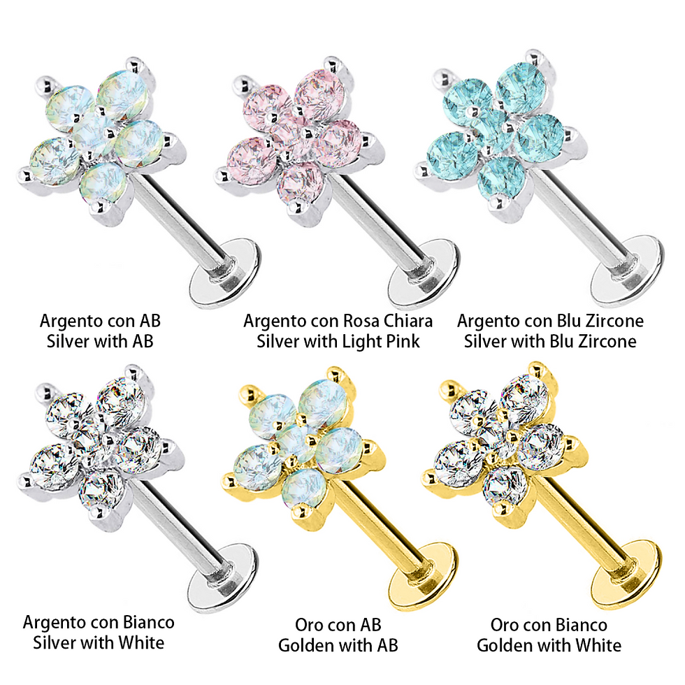 Miniatura: Piercing Labret Fiore