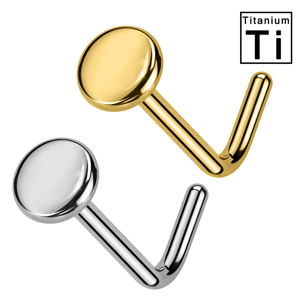 Thumbnail: Stud Naso Basic in Titanio