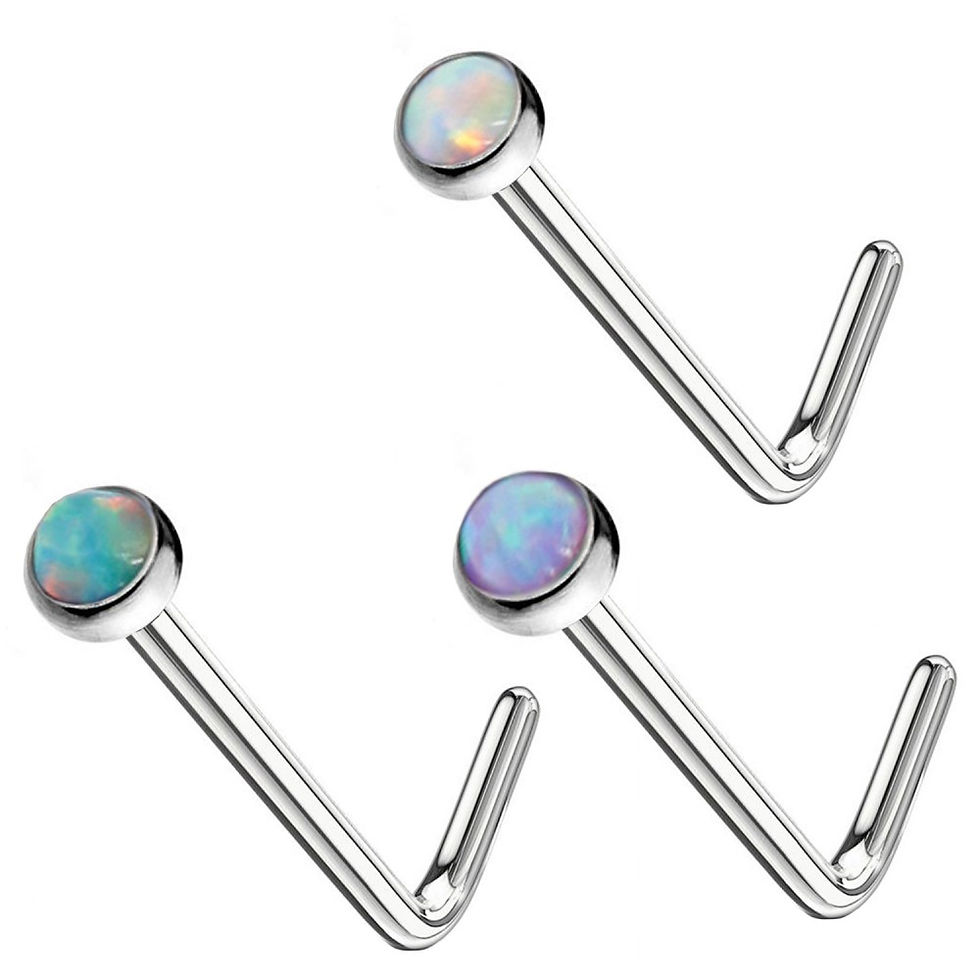 Miniatura: Stud Naso 'L' Opale