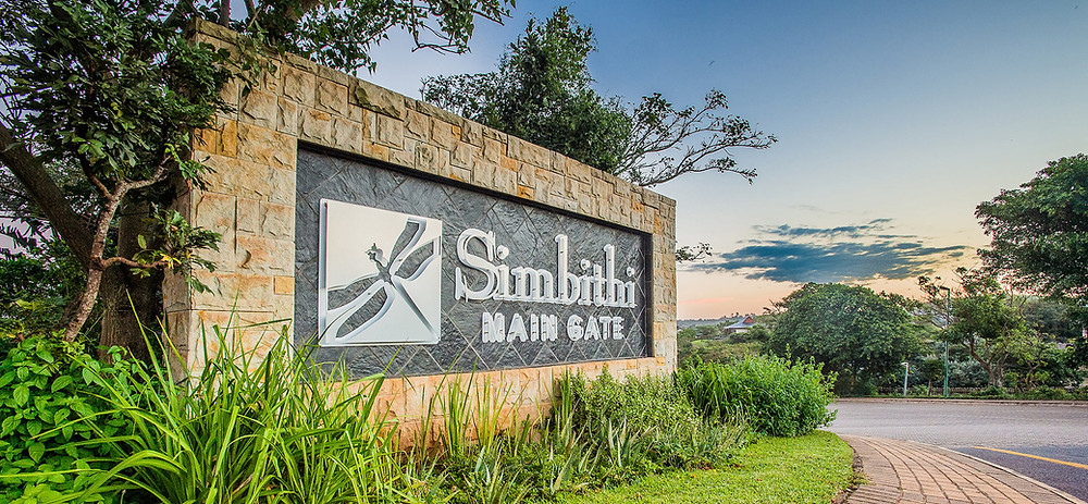 Main Gate to Simbithi Eco-Estate - North Coast Holiday Homes