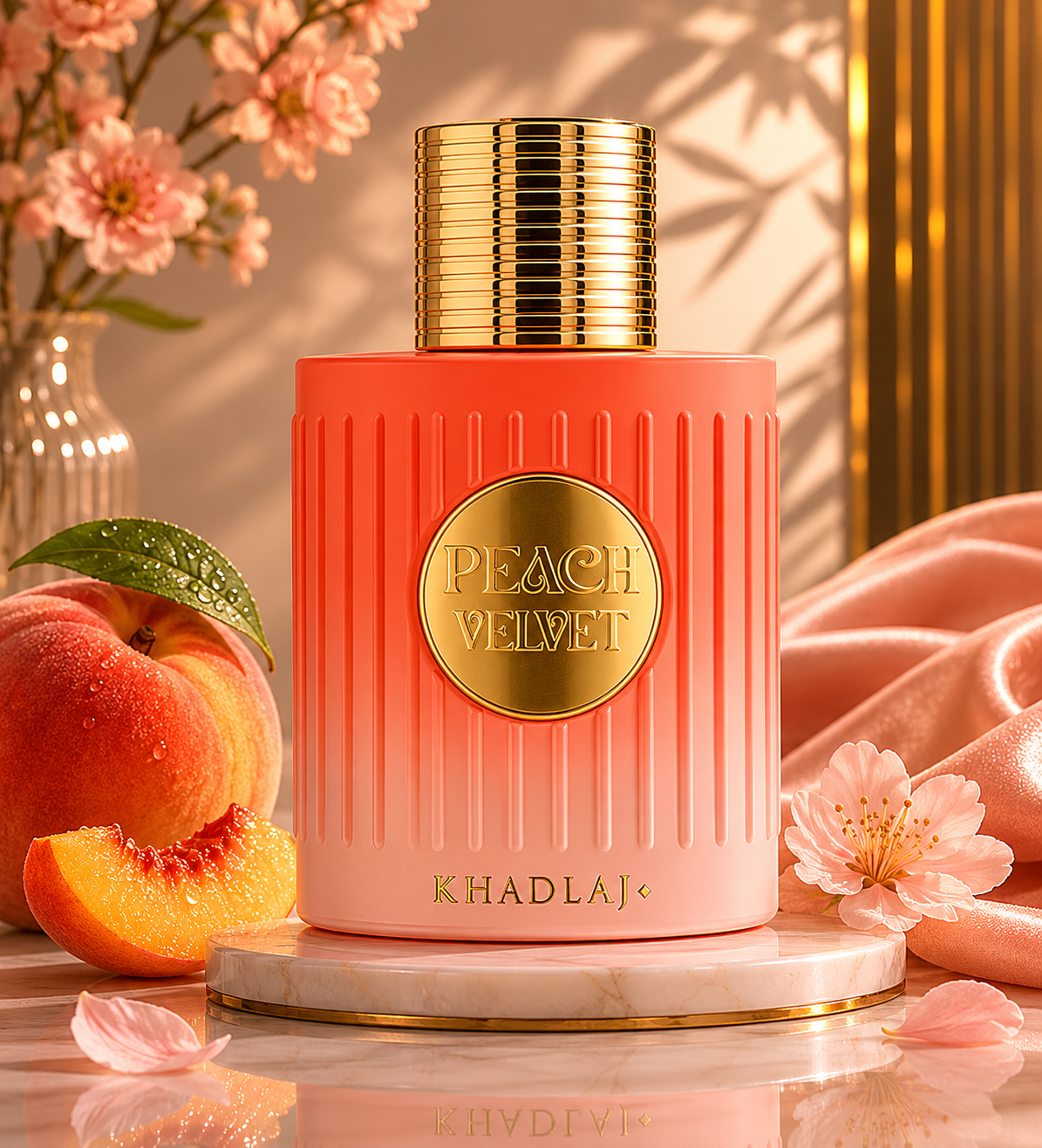 Peach Velvet Khadlaj Perfumes 10ML
