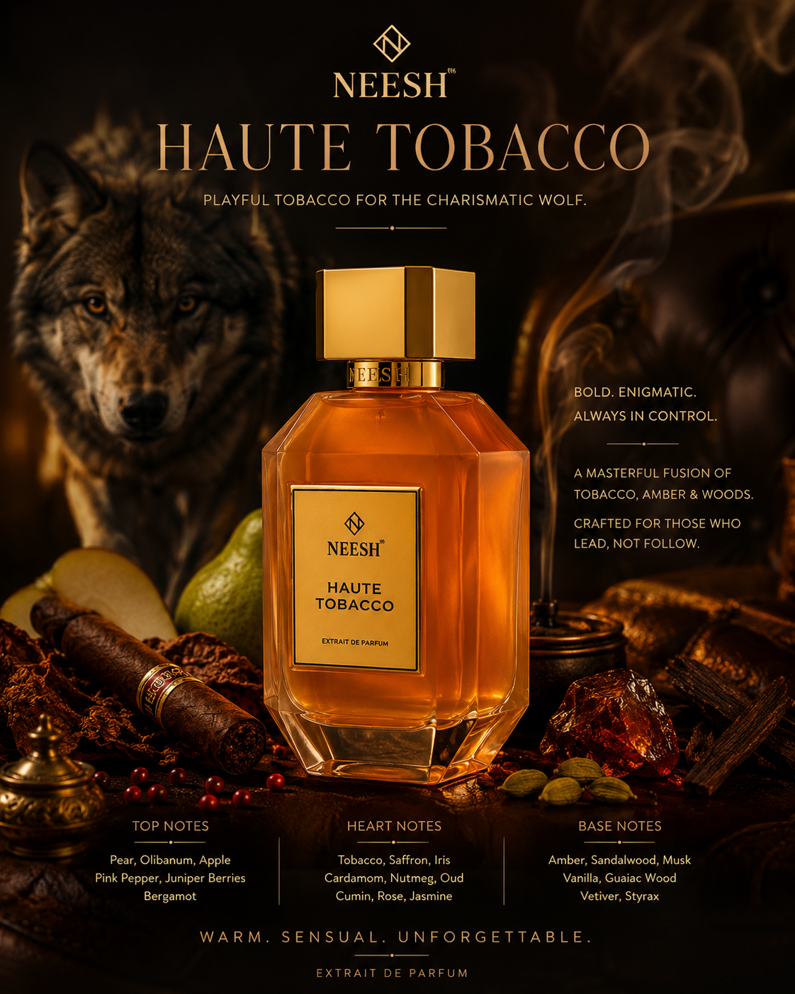 Haute Tobacco Neesh Perfumes 10ML