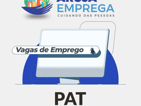 NOVAS VAGAS DE EMPREGO EM ARUJÁ