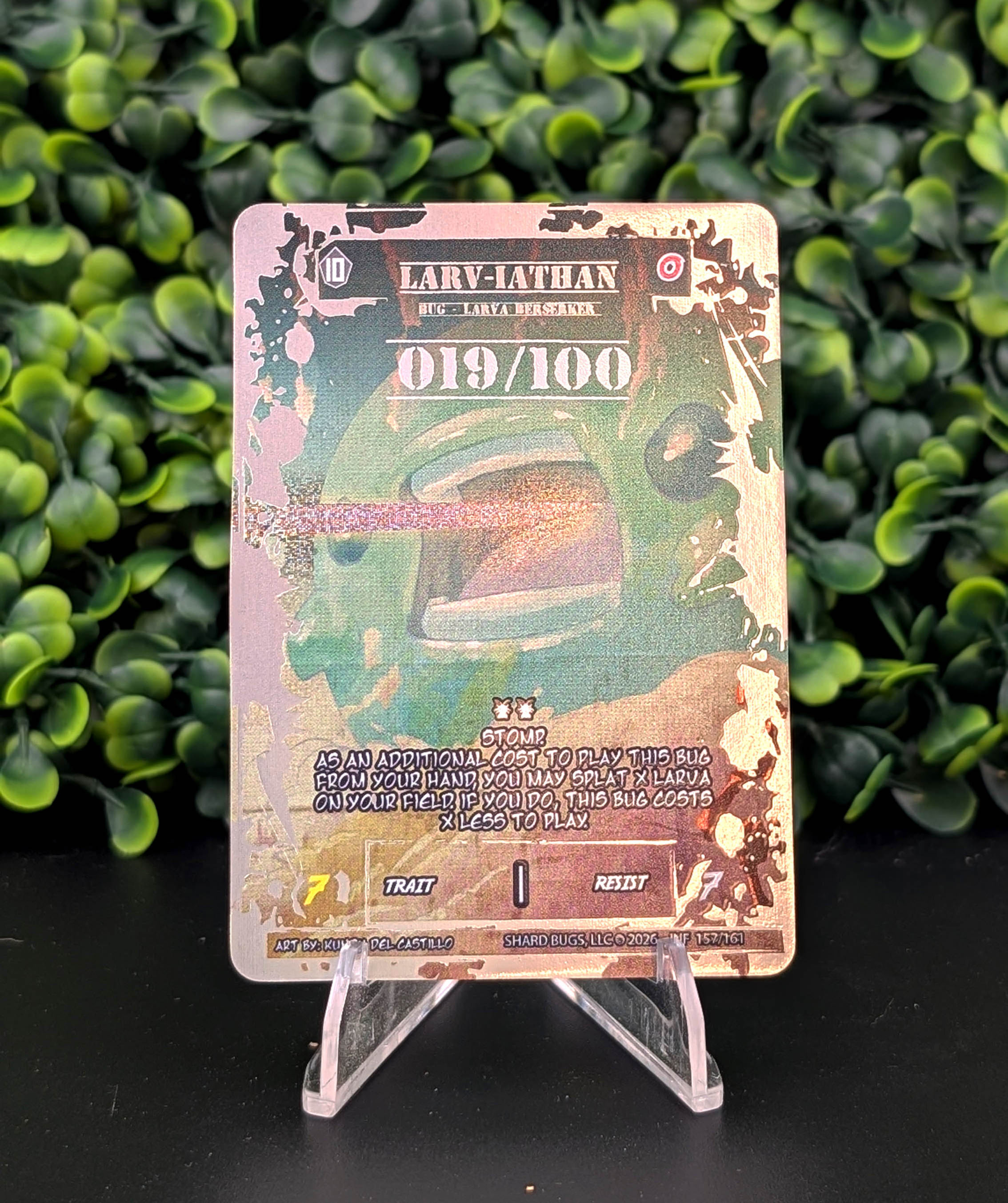 Larv-iathan - 019/100 -  Serialized - Infestation