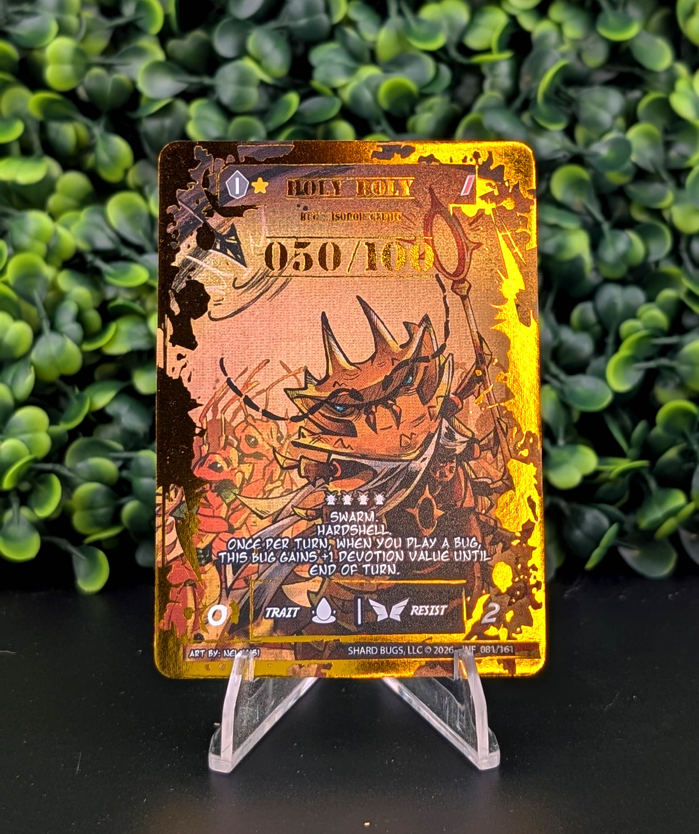 Holy Roly - 050/100 -  Serialized - Infestation