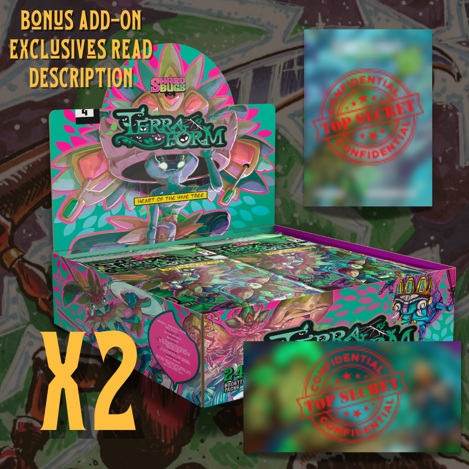 Shard Bugs TCG - TERRAFORM 2 Booster Box Bundle + Exclusive Playmat and Promo