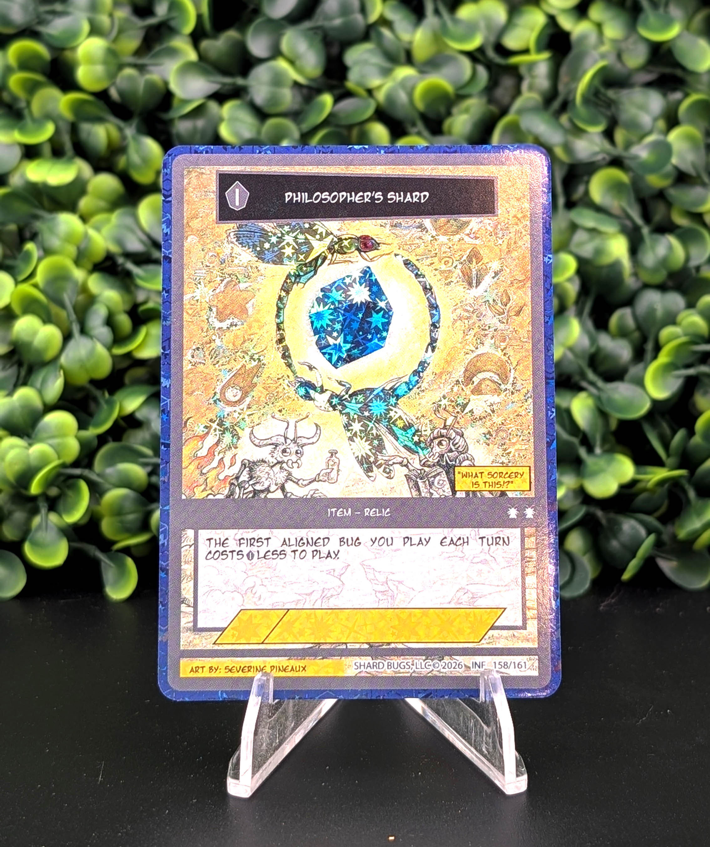 Philosophers Shard - 158/161 - Cosmic Rare - Infestation