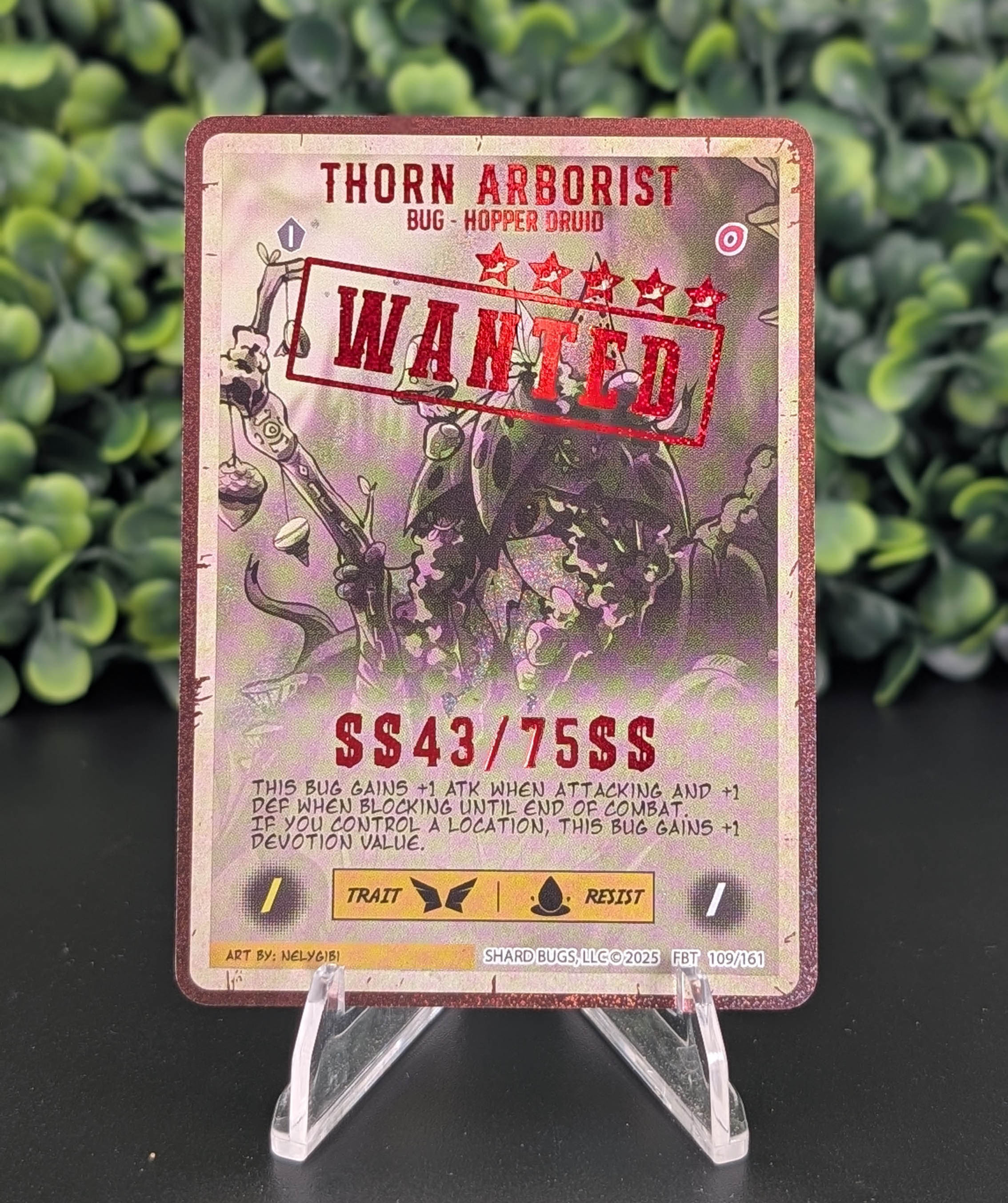 Thorn Arborist - Serialized - $$43/75$$ - The First Bounty Standard